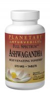Ashwagandha, Full Spectrum&trade; by Planetary Ayurvedics bottleshot