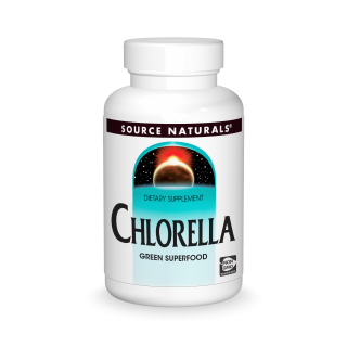 Chlorella bottleshot